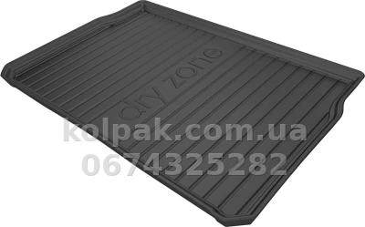 Boot mat for Peugeot 208 2012-2019, without subwoofer, Dry-Zone, Frogum FG DZ401280 — photo 3