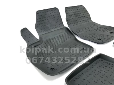 Floor mats for Ford Focus 3 2015-2019, Rubber, 5 pcs, Seintex, 87143 — photo 4