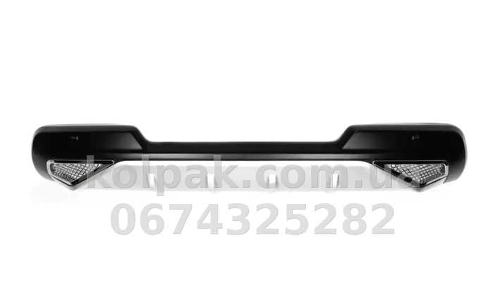 Rear bumper protector Toyota Highlander 2008-2010 AVTM TY021002 Rear bumper protector Toyota Highlander 2008-2010 AVTM TY021002 β photo 1