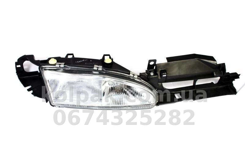 Front right headlight Ford Mondeo 1 1993-1996, H1/H1, manual adjustment, Depo, 431-1106R-LD-EM Front right headlight Ford Mondeo 1 1993-1996, H1/H1, manual adjustment, Depo, 431-1106R-LD-EM β photo 1
