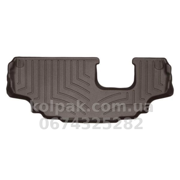Floor mats for Land Rover Discovery Sport 2015-2019, 3 row, with raised edges, rear, cocoa, Weathertech 477963 Floor mats for Land Rover Discovery Sport 2015-2019, 3 row, with raised edges, rear, cocoa, Weathertech 477963 β photo 1
