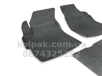 Floor mats for Daewoo Matiz 2000-, Rubber, 5 pcs, Seintex, 01298 — photo 3