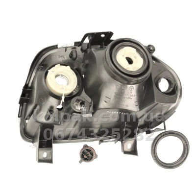 Front right headlight Renault Clio 2 1998-2001, H3/H7, electric adjustment, Depo, 551-1136R-LD-EM — photo 2