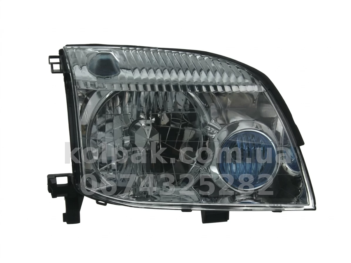 Front right headlight Nissan X-Trail (T30) 2001-2007 H4, manual adjustment TYC 20-0633-05-2 Front right headlight Nissan X-Trail (T30) 2001-2007 H4, manual adjustment TYC 20-0633-05-2 β photo 1