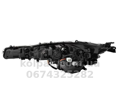 Front right headlight Toyota Corolla E21 2019- HB/SD, USA, manual adjustment, without bulbs (LED.W5W) (SE/XSE/XLE), Depo, 31211BDRAS2 — photo 2