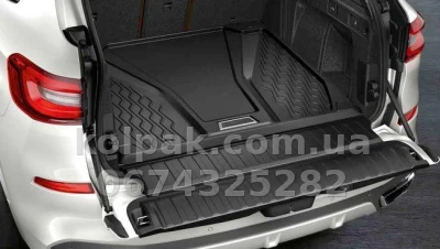Оригінальний килимок у багажник BMW X6 G06 2019-, чорний, 51472458570 — фото 2
