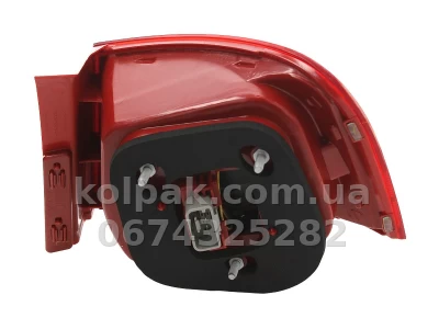 Задній лівий ліхтар Volkswagen Passat B6 2005-2010, зовнішній LED, Depo, 441-1982L-AE — фото 2