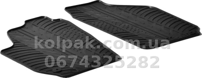 Килимки в салон Skoda Roomster 2006-2015/Praktik 2006-2015, 1 ряд, GledRing, GR 0332