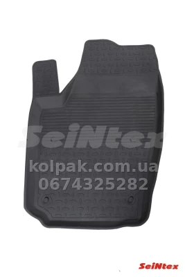 Floor mats for Volkswagen Polo SD 2019-, Rubber, 5 pcs, Seintex, 91379 — photo 2