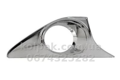 Ліва решітка бампера Toyota Camry V50 2011-2014, хром, AVTM, 5212806400, 7031 993