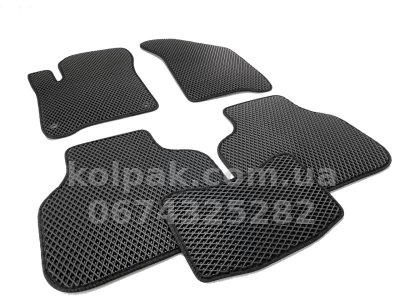 Килимки в салон Fiat Freemont 2011-/Dodge Journey 2009-, EVA, чорні, 5 шт., AVTM BLCEV1131 — фото 2