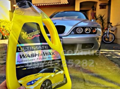 Автошампунь із воском Meguiars Ultimate Wash & Wax, 1,42 л, Meguiars G17748 Автошампунь із воском Meguiars Ultimate Wash & Wax, 1,42 л, Meguiars G17748 — фото 9