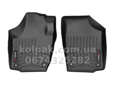 Килимки в салон Suzuki Vitara 2015-, з бортиком, передні, чорні, Weathertech 449331 Килимки в салон Suzuki Vitara 2015-, з бортиком, передні, чорні, Weathertech 449331
