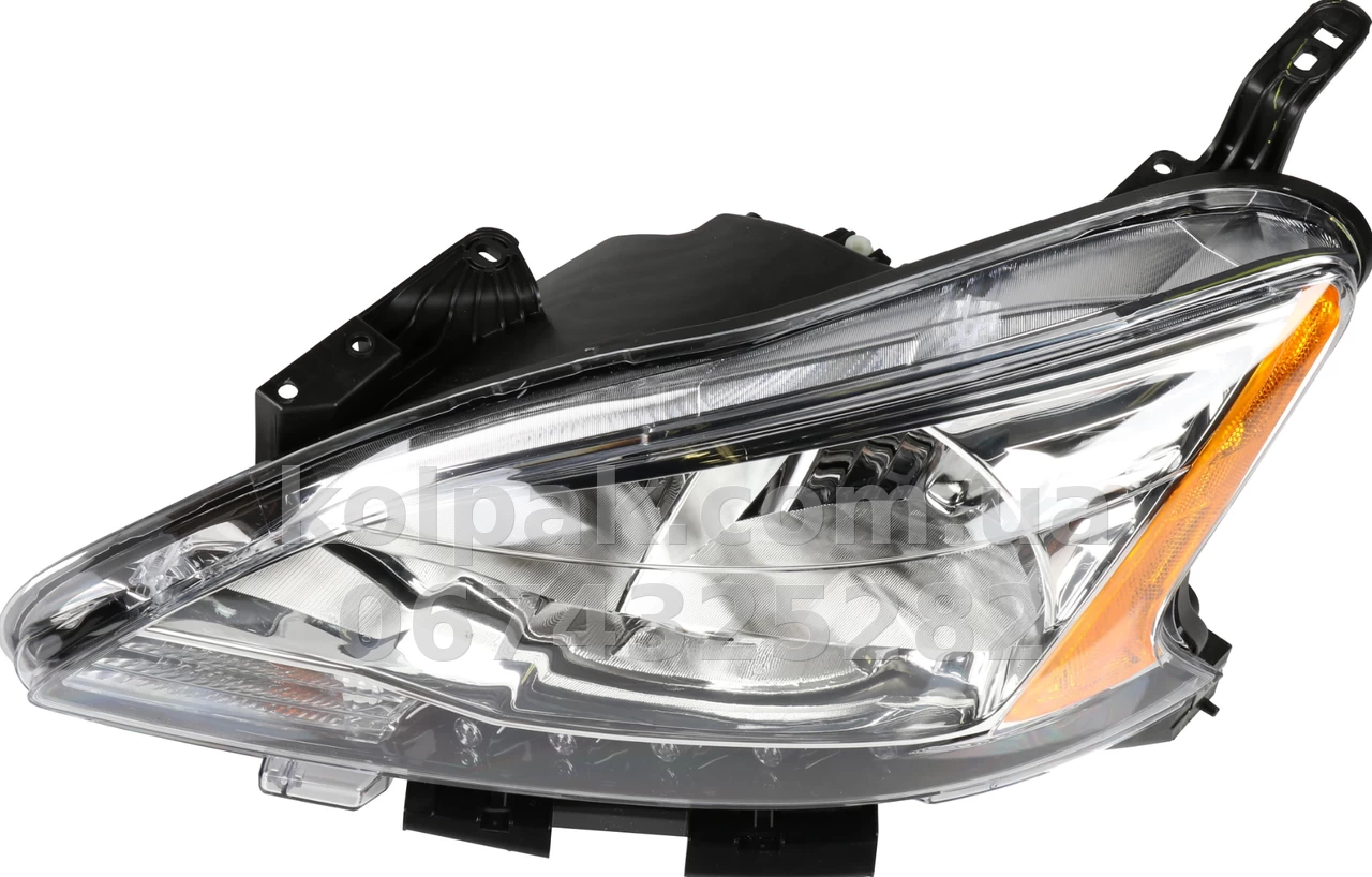 Передня ліва фара Nissan Sentra 2012-2016, механічне регулювання, без ламп (H11.H9.7442na.LED), галоген, Depo, 3151189LAS Передня ліва фара Nissan Sentra 2012-2016, механічне регулювання, без ламп (H11.H9.7442na.LED), галоген, Depo, 3151189LAS — фото 1
