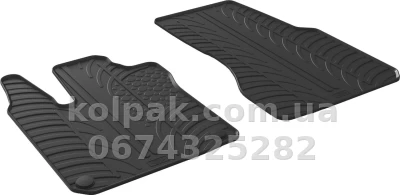 Килимки в салон Smart ForTwo W453 2014-, GledRing, GR 0461