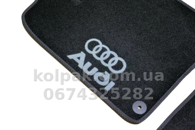Ворсові килимки в салон Audi 80 1991-1996, чорні, 5 шт., AVTM BLCCR1008 Ворсові килимки в салон Audi 80 1991-1996, чорні, 5 шт., AVTM BLCCR1008 — фото 4