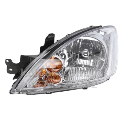 Передня ліва фара Mitsubishi Lancer 9 2003-2010, H4, електричне регулювання, Depo, 214-1172L-LD-EM