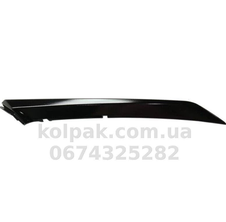 Right front bumper trim Toyota Camry XV70 2017-2021, SE/XSE below the headlight, black gloss, AVTM, 5271206110, 187063926 Right front bumper trim Toyota Camry XV70 2017-2021, SE/XSE below the headlight, black gloss, AVTM, 5271206110, 187063926 β photo 1