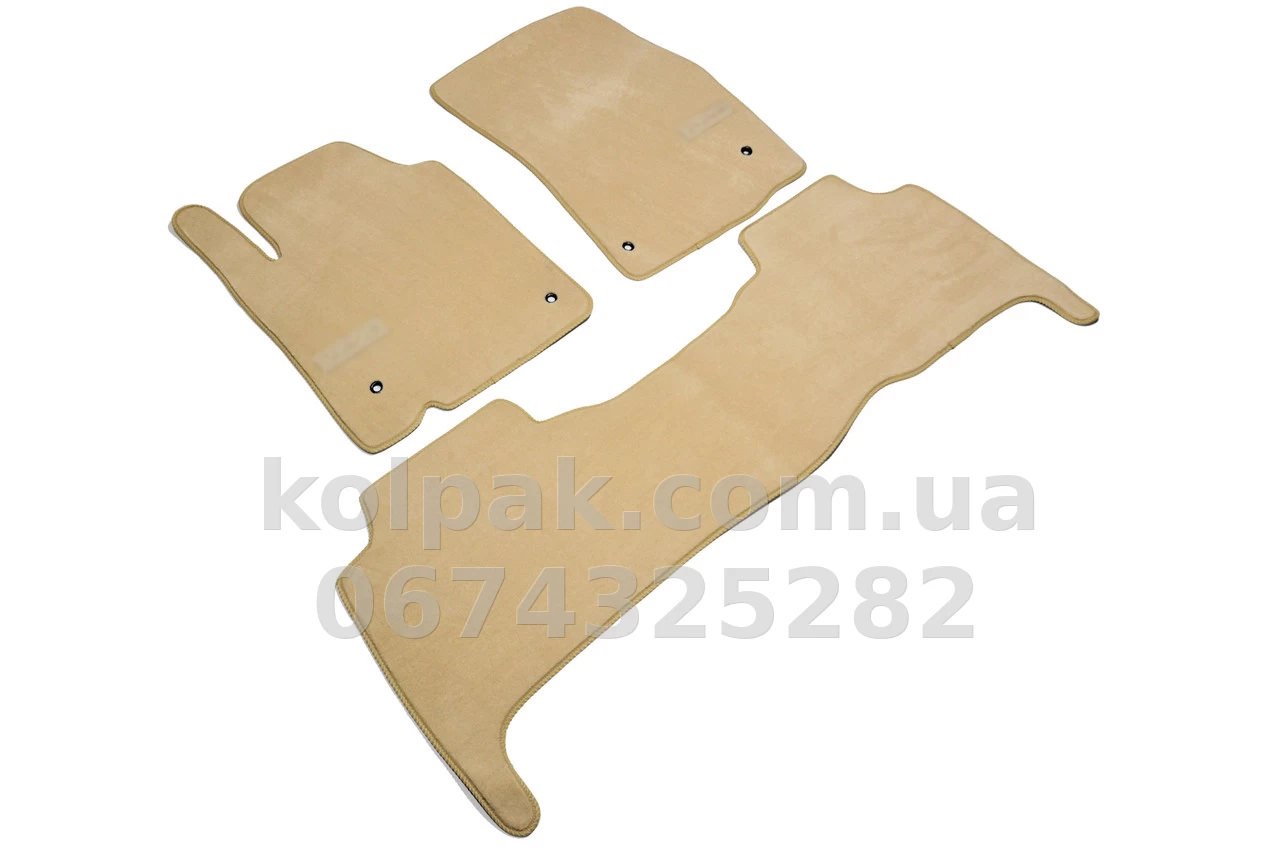 Carpet floor mats for Lexus LX570 2007-2012, Premium, beige, AVTM BGLX1304 Carpet floor mats for Lexus LX570 2007-2012, Premium, beige, AVTM BGLX1304 β photo 1