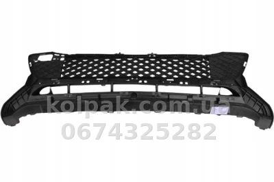 Решітка бампера Mercedes-Benz GLK-Class X204 2012-2015, середня, чорна, AVTM, 2048856823, 184652910