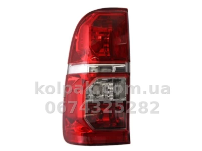 Задній лівий ліхтар Toyota Hilux 2011-2015, Depo, 212-19W6L-LD-UE