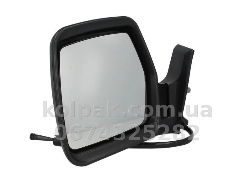 Left door mirror Citroen Jumpy/Fiat Scudo/Peugeot Expert 1995-, assembly, manual adjustment, convex, AVTM, 189264973 Left door mirror Citroen Jumpy/Fiat Scudo/Peugeot Expert 1995-, assembly, manual adjustment, convex, AVTM, 189264973 β photo 1