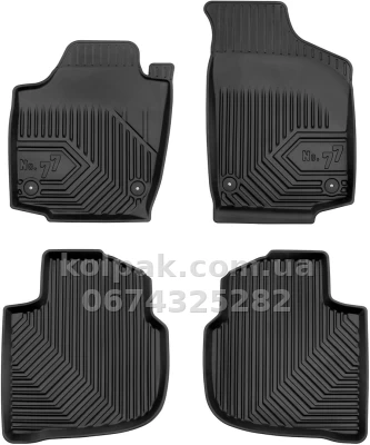 Килимки в салон Skoda Rapid 2012-2019/Seat Toledo 2012-2019, Frogum, FG 77407480