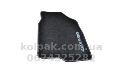 Ворсові килимки в салон Chevrolet Captiva 2006-, чорні, AVTM BLCCR1078 — фото 4