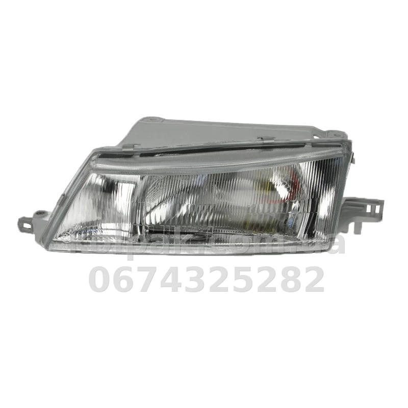 Передня ліва фара Daewoo Nexia 1995-2008, H4, електричне регулювання, Depo, 222-1103L-LD-EM Передня ліва фара Daewoo Nexia 1995-2008, H4, електричне регулювання, Depo, 222-1103L-LD-EM — фото 1