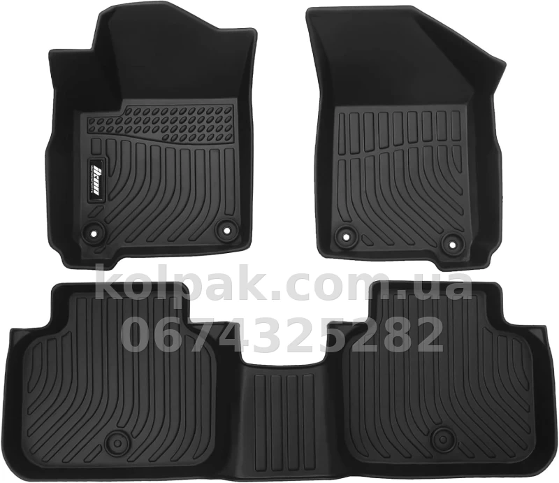 Всепогодні килимки в салон Dodge Journey 2011–2021 HAVOC™ Maximum Coverage