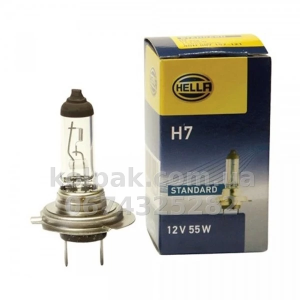 Car bulb H7 Long Life 12V 55W PX26d (1 pc) Car bulb H7 Long Life 12V 55W PX26d (1 pc) β photo 1