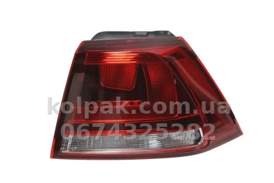 Задній правий ліхтар Volkswagen Golf 7 2012-, зовнішній, Depo, 441-19D9R-UE Задній правий ліхтар Volkswagen Golf 7 2012-, зовнішній, Depo, 441-19D9R-UE