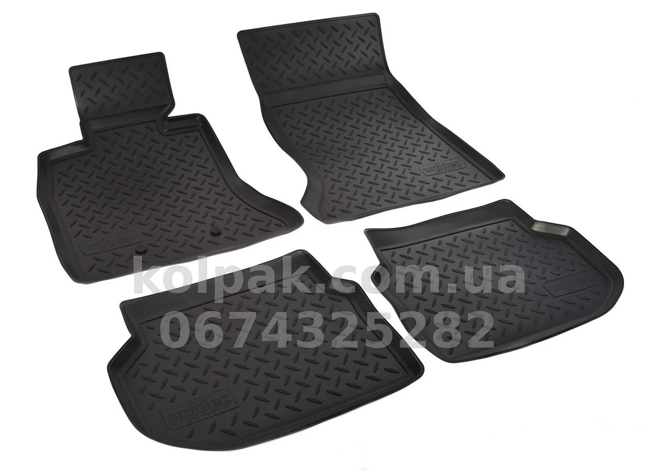 Polyurethane floor mats for BMW 5-series F10/F11 2010-2013, Norplast, NPL-Po-07-30 Polyurethane floor mats for BMW 5-series F10/F11 2010-2013, Norplast, NPL-Po-07-30 β photo 1