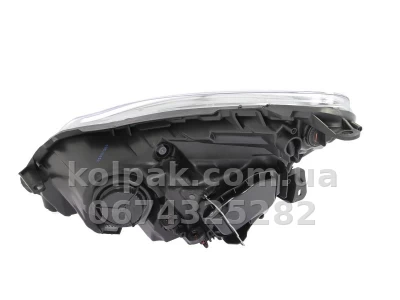 Front right headlight Opel Corsa D 2011-, H1/H7, chrome-plated frame, with levelling motor, Depo, 442-1169RMLDEM1 — photo 2