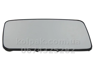 Правий вкладиш дзеркала Volkswagen Golf 3 1991-1996/Vento 1991-1999/Seat Cordoba 1999-2002/Ibiza 2 1993-1999, опуклий, із підігрівом, AVTM, 1H1857522A, 186432125