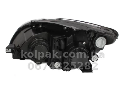 Front right headlight Hyundai i30 2007-2012, H7/H1, electric adjustment, black frame, Depo, 221-1154R-LDEM2 Front right headlight Hyundai i30 2007-2012, H7/H1, electric adjustment, black frame, Depo, 221-1154R-LDEM2 β photo 2