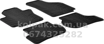 Килимки в салон Seat Altea 2004-2006/Toledo 2004-2009/Volkswagen Golf Plus 2005-2014, GledRing, GR 0066