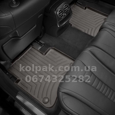 Килимки в салон Mercedes-Benz S-Class W222 2013-, з бортиком, задні, какао, Weathertech 475712 Килимки в салон Mercedes-Benz S-Class W222 2013-, з бортиком, задні, какао, Weathertech 475712 — фото 2