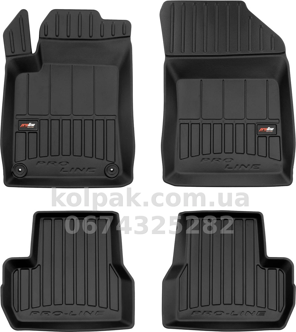Floor mats for Citroen C3 2009-2016, Proline 3D, Frogum, FG 3D425699 Floor mats for Citroen C3 2009-2016, Proline 3D, Frogum, FG 3D425699 β photo 1