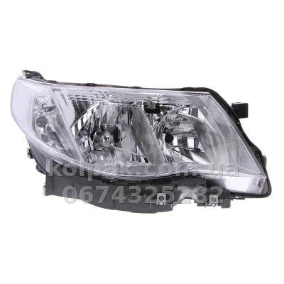 Передня права фара Subaru Forester 2008-2013, H7/HB3, електричне регулювання, Depo, 220-1118R-LD-EM