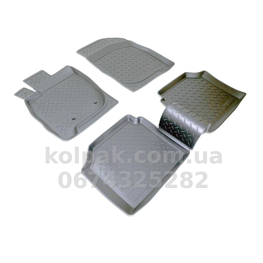 Polyurethane floor mats for Mitsubishi Galant 2006-, Norplast, NPL-Po-59-13 Polyurethane floor mats for Mitsubishi Galant 2006-, Norplast, NPL-Po-59-13 β photo 1