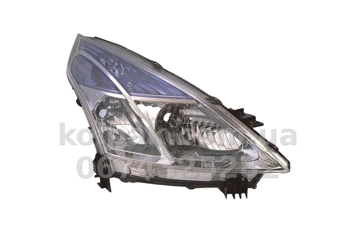 Front right headlight Nissan Teana J32 2008-2014, electric adjustment, without levelling motor (H11/H9) Depo 115-1122R-LD-M Front right headlight Nissan Teana J32 2008-2014, electric adjustment, without levelling motor (H11/H9) Depo 115-1122R-LD-M β photo 1