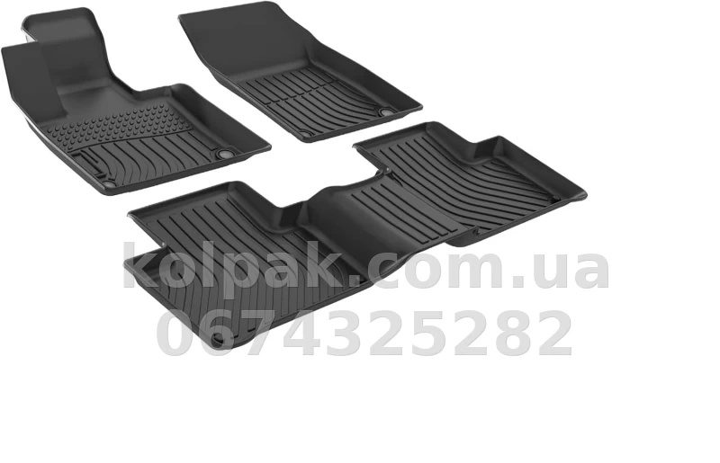 Всепогодні килимки в салон Volvo XC90 2015–2025 5 місць HAVOC™ Maximum Coverage