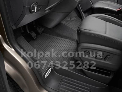 Оригінальні килимки в салон Volkswagen Transporter T5/Transporter T6 2003-/2015-, передні, 2 шт., VAG, 7H1061502B82V — фото 8