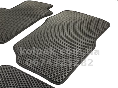 Килимки в салон Mitsubishi Lancer 2003-2007, EVA, чорні, 5 шт., AVTM BLCEV1392 Килимки в салон Mitsubishi Lancer 2003-2007, EVA, чорні, 5 шт., AVTM BLCEV1392 — фото 3