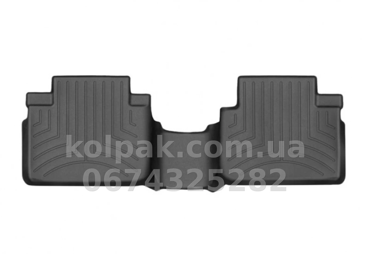Floor mats for Infiniti QX50 2014-, with raised edges, rear, black, Weathertech 448682 Floor mats for Infiniti QX50 2014-, with raised edges, rear, black, Weathertech 448682 β photo 1