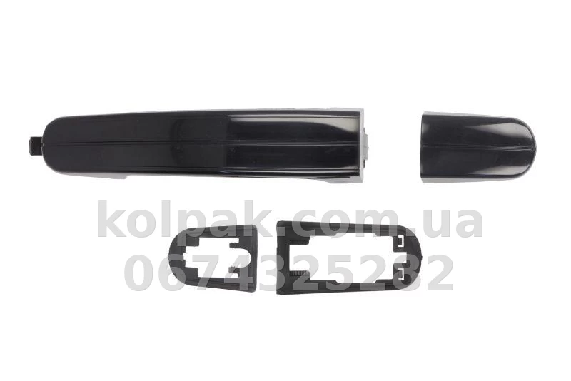 Ручка відчинення дверей Ford Focus 2 2004-2011/C-Max 2003-2010, передня=задня, ліва=права, під фарбування AVTM, 1323272, 6012464 Ручка відчинення дверей Ford Focus 2 2004-2011/C-Max 2003-2010, передня=задня, ліва=права, під фарбування AVTM, 1323272, 6012464 — фото 1