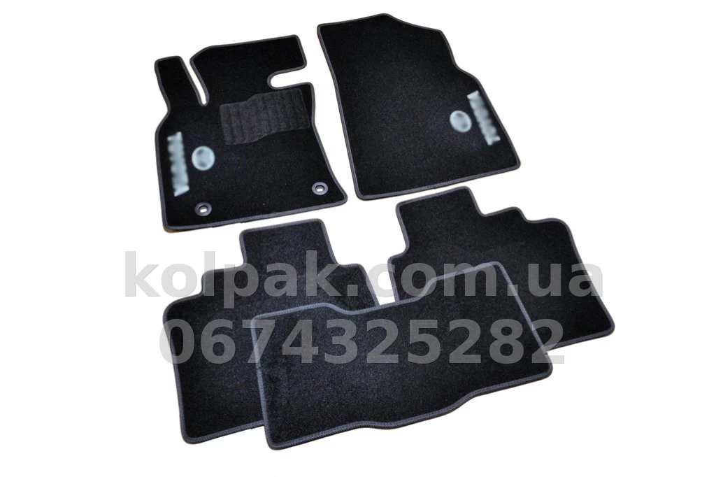 Carpet floor mats for Toyota Camry V70 2018-, black, 5 pcs, AVTM BLCCR1732 Carpet floor mats for Toyota Camry V70 2018-, black, 5 pcs, AVTM BLCCR1732 β photo 1