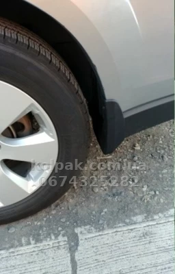 Бризковики Subaru Outback 2009–2014 HAVOC, повний комплект Бризковики Subaru Outback 2009–2014 HAVOC, повний комплект — фото 8
