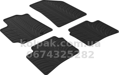 Килимки в салон Hyundai i10 2019-, GledRing, GR 0417